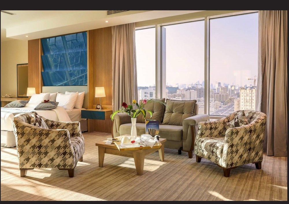 Al Mansour Suites Hotel Doha Buitenkant foto